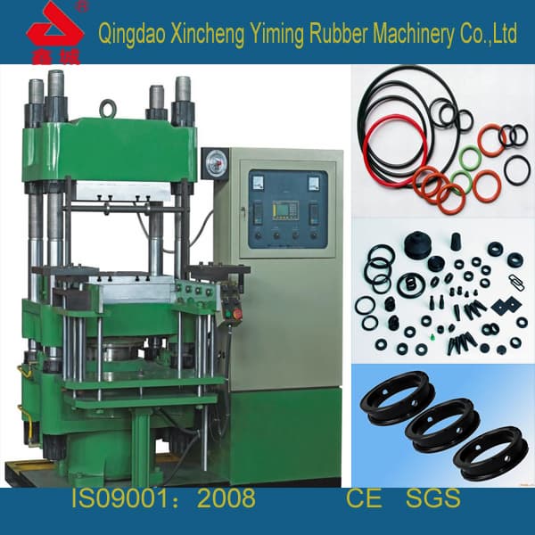 PLC control rubber plate vulcanizing machine